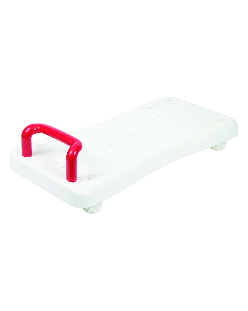 Tabla de bañera, blanca, con asa, max 190 kg, ancho 70 cm